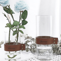 Индивидуальная ручная цилиндрическая стеклянная ваза